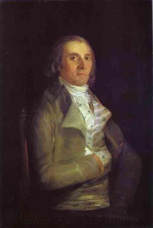 Francisco Jose de Goya Portrait of Andres del Peral Spain oil painting art
